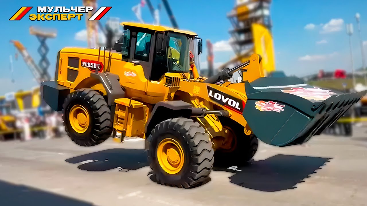 Альтернатива JCB 4CX SUPER за 9 млн. ₽ СПЕЦТЕХНИКА LOVOL на СТТ 2025