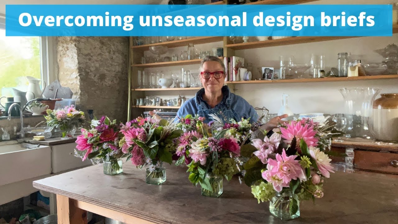 How to create flowers for your client when the season doesn’t match the brief