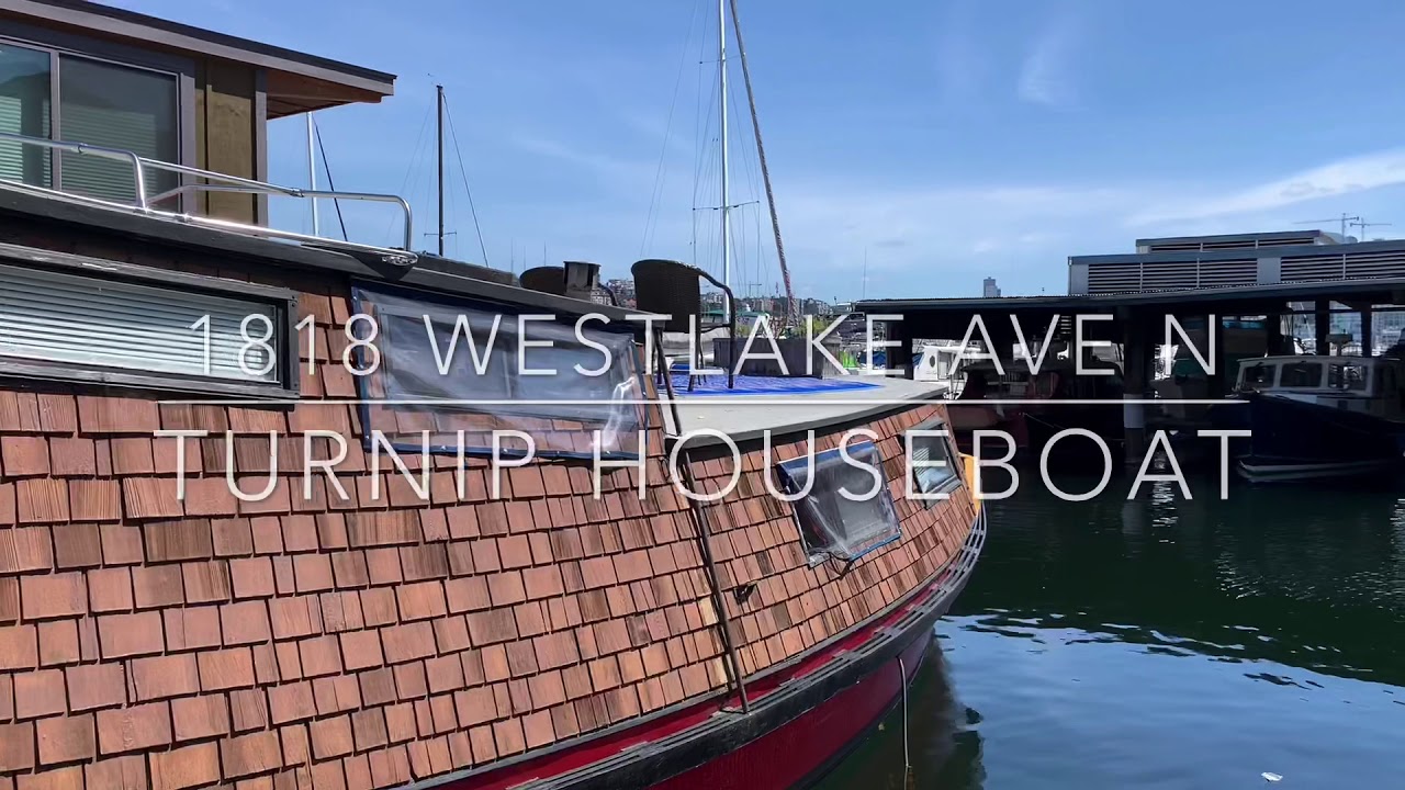 Turnip Houseboat Tour - South Lake Union, Seattle
