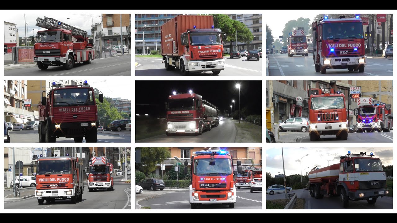 (Compilation) Vigili del Fuoco / Italian Fire Brigade (2014 - 2024)