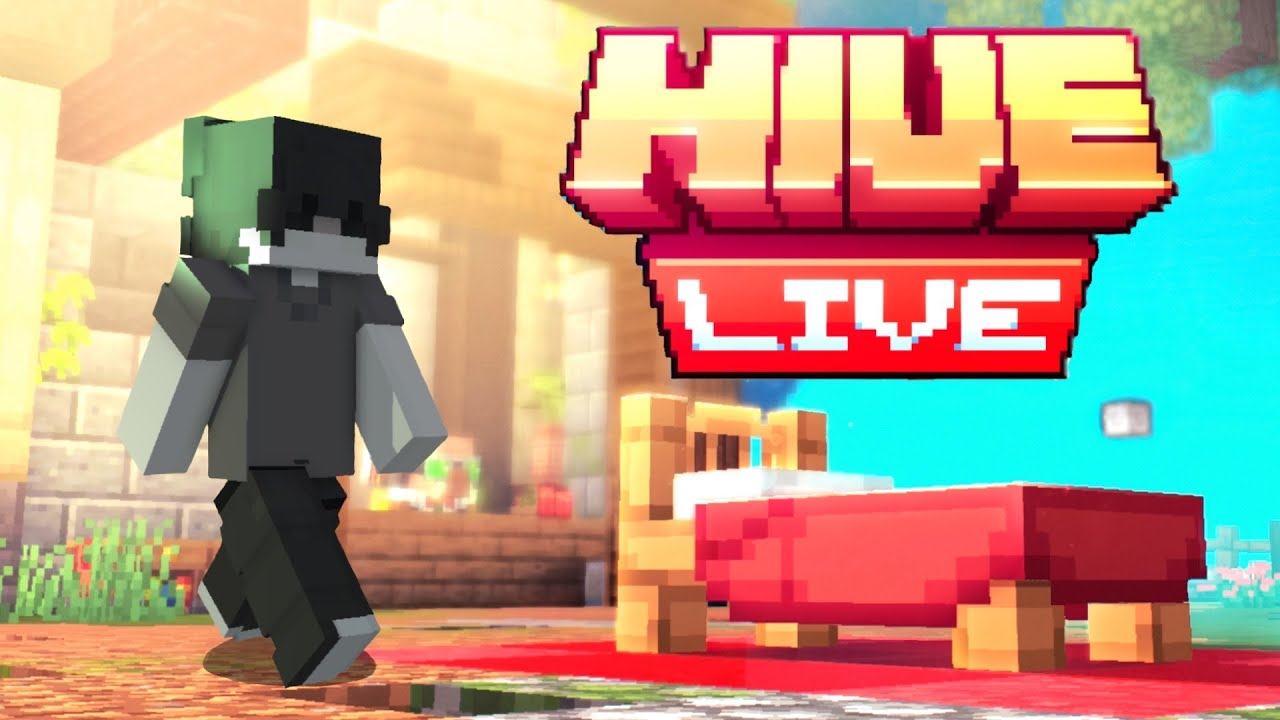🔴Hive But Grinding Bedwars...