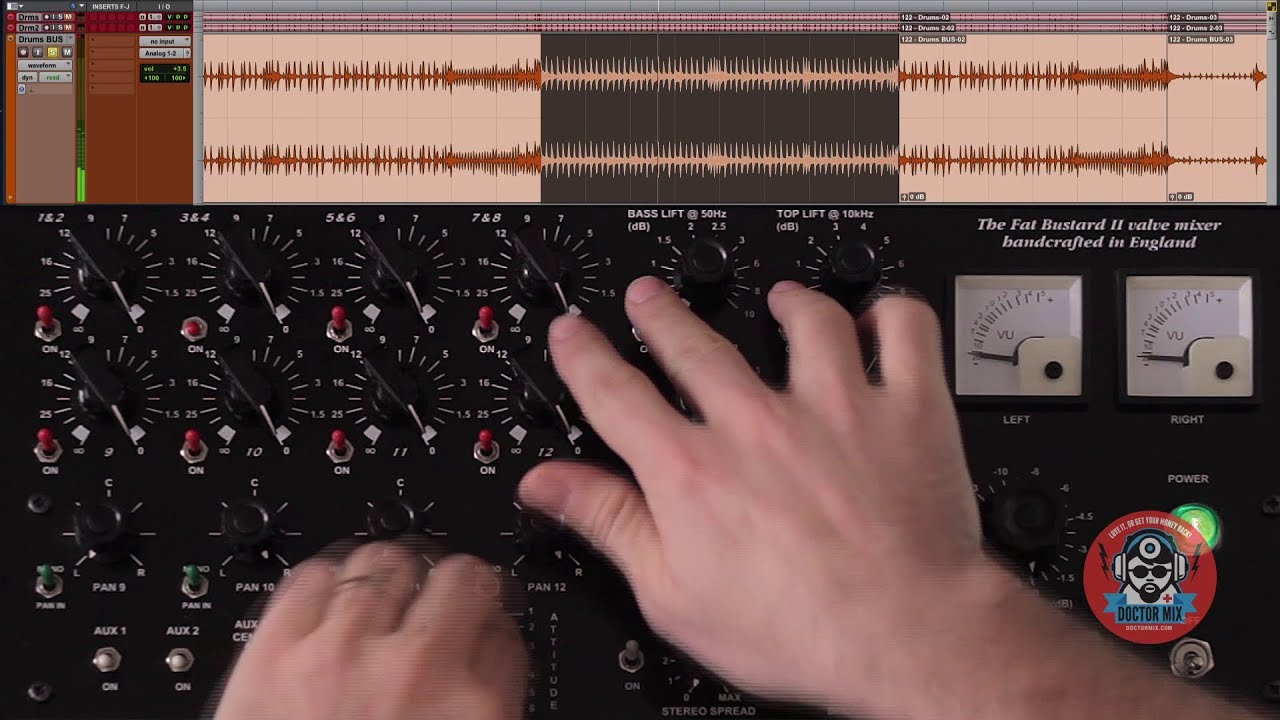 Mixing Drums With The Thermionic Culture Fat Bustard
