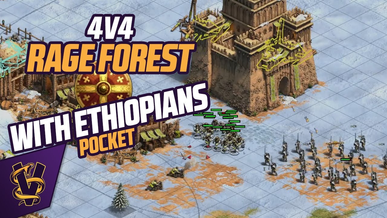 4v4 Rage Forest | Ethiopians Pocket