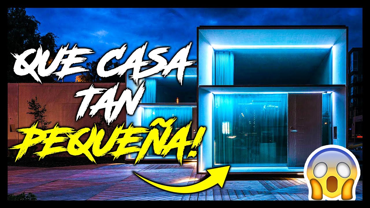 CASA KODA (4x8) 🔷 La MICRO HOUSE que revolucionó la ARQUITECTURA en Europa 😳