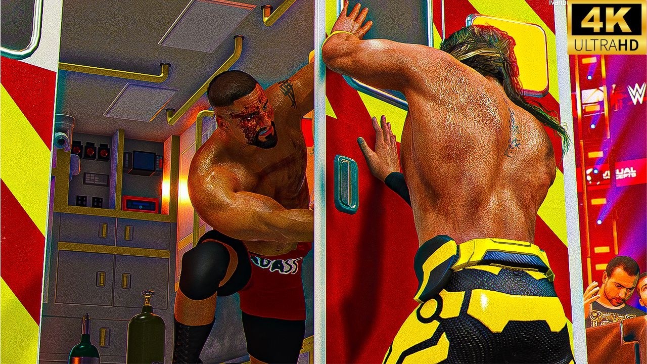 Seth Rollins and Bron Breakker END their WAR in an AMBULANCE Match