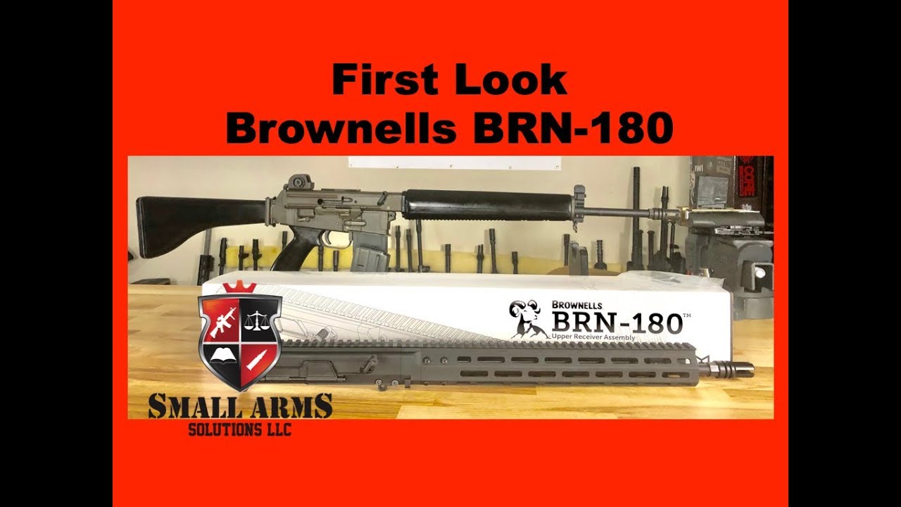 First Impressions of the Brownells BRN-180