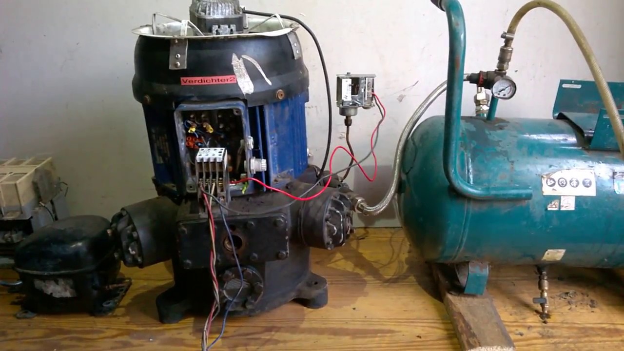 air compressor from fridge :) , sprężarka z większej lodówki