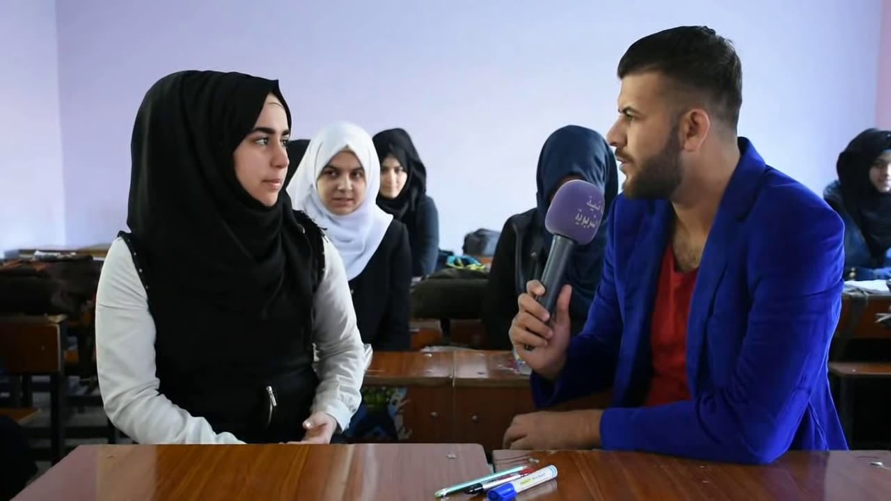 معايشة مدرسية من داخل أعدادية ميسلون للبنات في الديوانية 2018