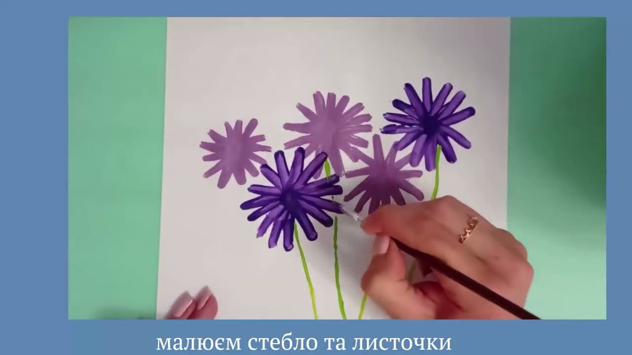 Заняття для дітей старшої групи з малювання
