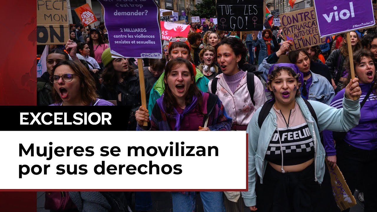 Desde Afganistán a México, las mujeres se movilizan por sus derechos