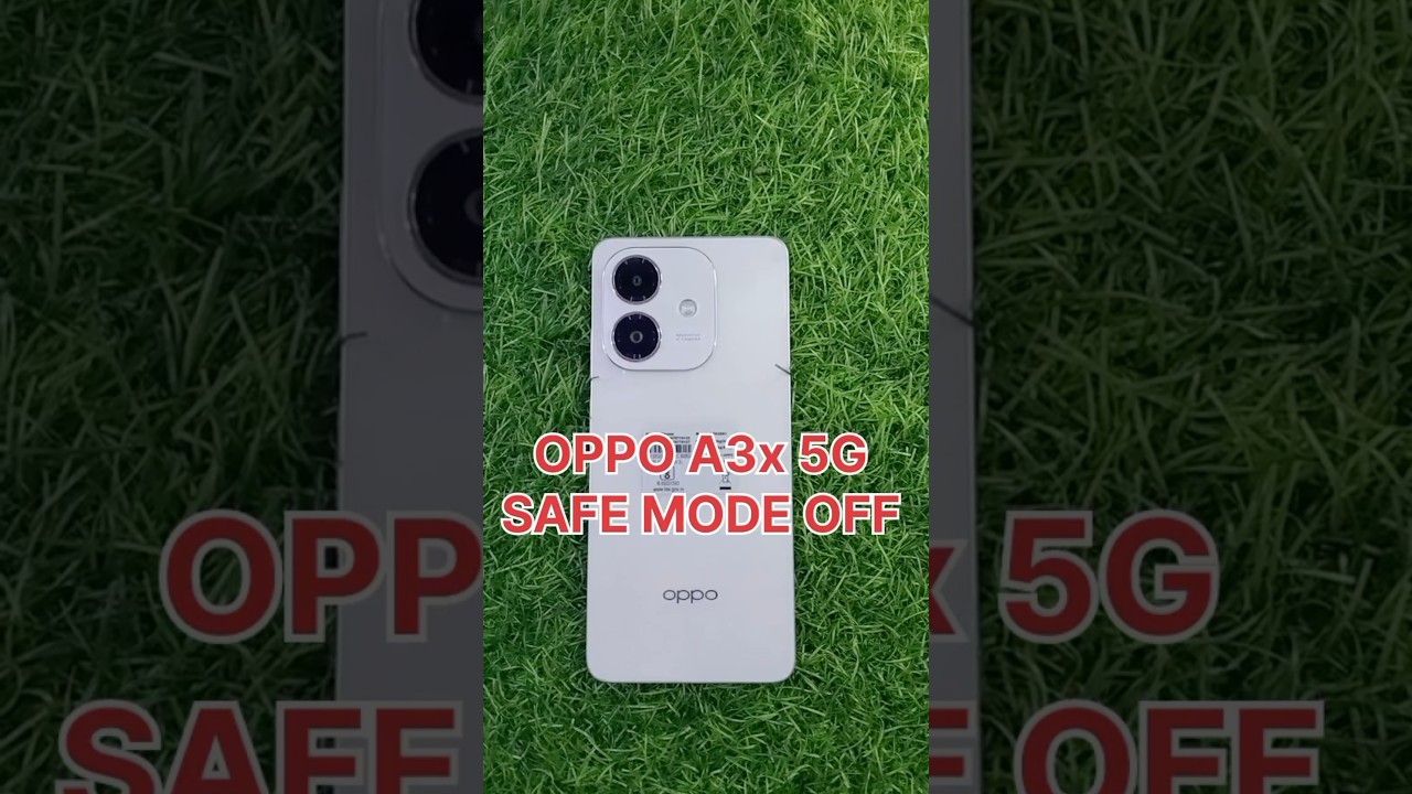 How To Off Safemode From OPPO A3X 5G ⚡ How To Remove Safemode In Android 🔥🔥 #shorts #ytshots #viral