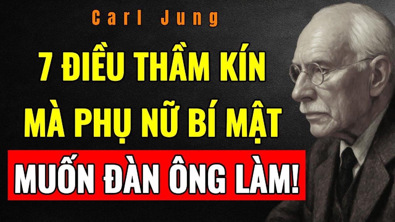 7 ĐIỀU “THẦM KÍN” PHỤ NỮ ÂM THẦM MONG ĐÀN ÔNG LÀM NHƯNG KHÔNG BAO GIỜ NÓI RA | Carl Jung
