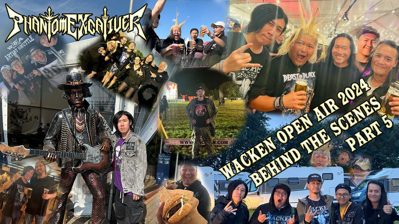 【オフショット】Phantom Excaliver - Wacken Open Air 2024 [Behind The Scenes] Part5【メイキング映像】
