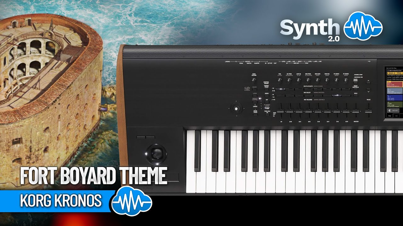 FORT BOYARD THEME | KORG KRONOS | Synthcloud