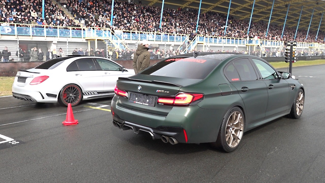 Modified Cars Drag Race - 1200HP M5 CS, 1200HP 992 Turbo S, 1040HP Civic AWD, 800HP X3M, GT3 RS iPE