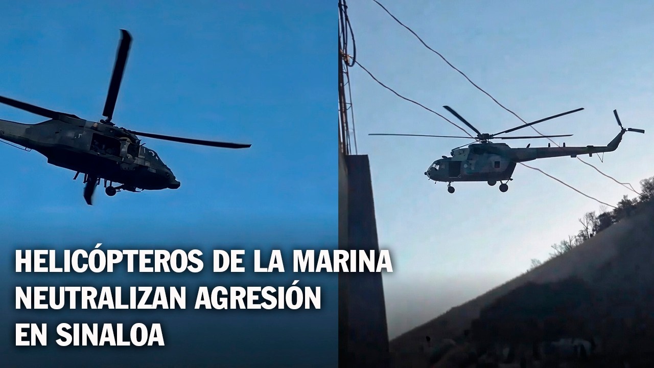 En México Helicóptero Ruso y Estadounidense repelen agresión del Cártel