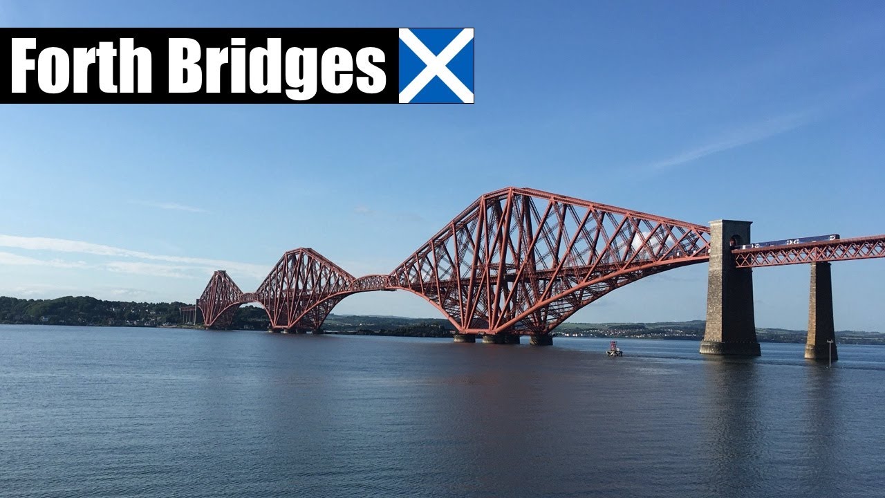 Amazing Views Forth Road & Rail Bridges in Scotland