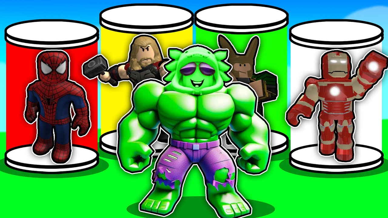KENDİ SÜPER KAHRAMANLARIMI KLONLADIM! - Roblox Superhero Clone Tycoon