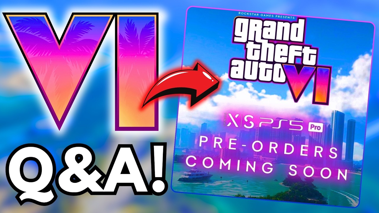 GTA VI Q&A: Pre-Orders Are Coming Soon! - MAP Size & MORE!