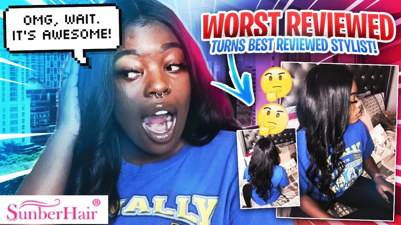 I WENT TO THE WORST REVIEWED HAIR STYLIST IN MY CITY (SHE WAS RUDE AF BUT...) ft. SUNBER HAIR
