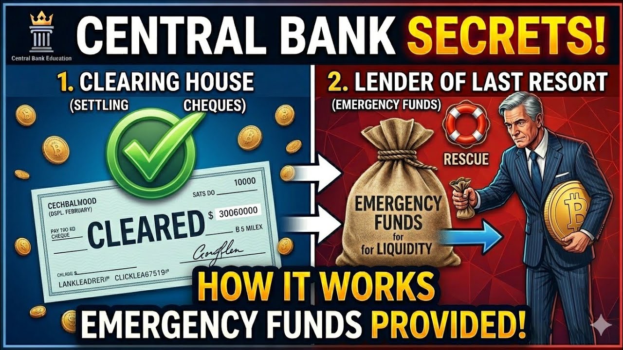 Functions of RBI || Clearing house functions || Lender of last resort || Loan to Government ||