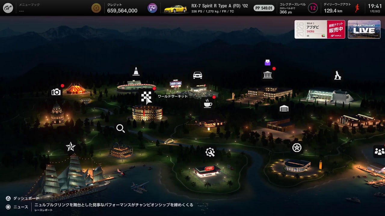 グランツーリスモ初プレイ