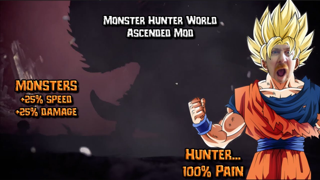 Gotta Go Fast! Pushing Further into HR | Monster Hunter World Ascended Mod | Odogaron & Nergigante
