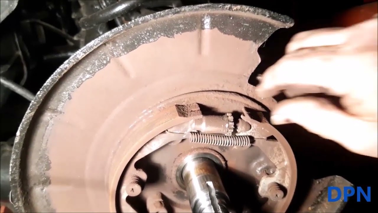 removing the handbrake drum disc brake rover 75