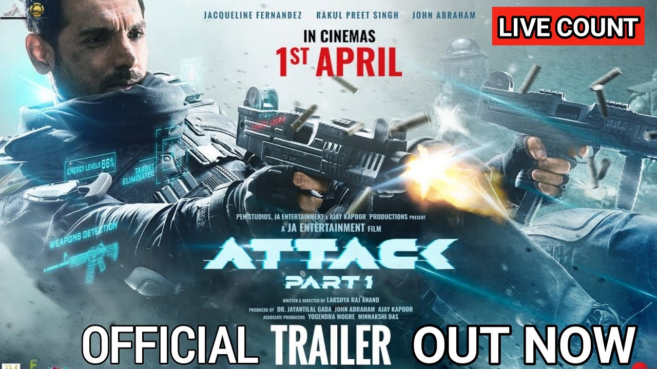 LIVE : Attack Official Trailer | John A, Jacqueline F, Rakul Preet S | Lakshya Raj Anand