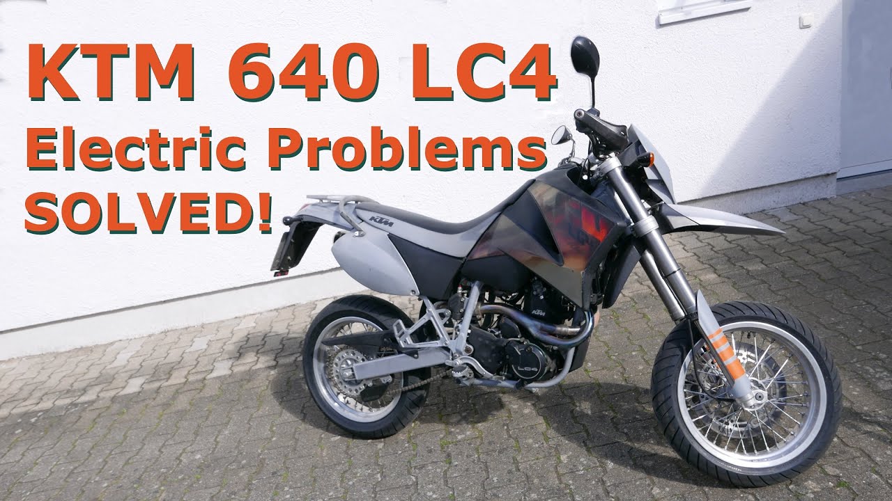 KTM 640 LC4 Electric Problems Solved (Corrected Wiring Schematic)