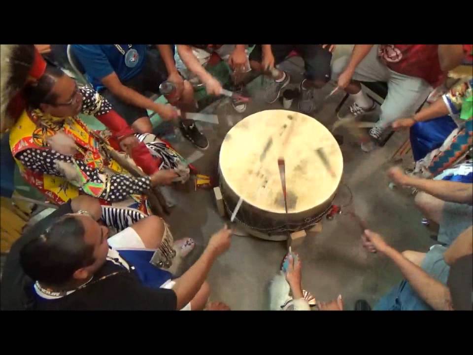 Siksika Pow Wow Drums - Blackfoot Confederacy