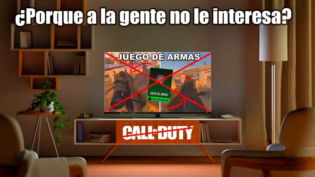 Porque ya nadie juega ni mira Call of Duty actualmente...