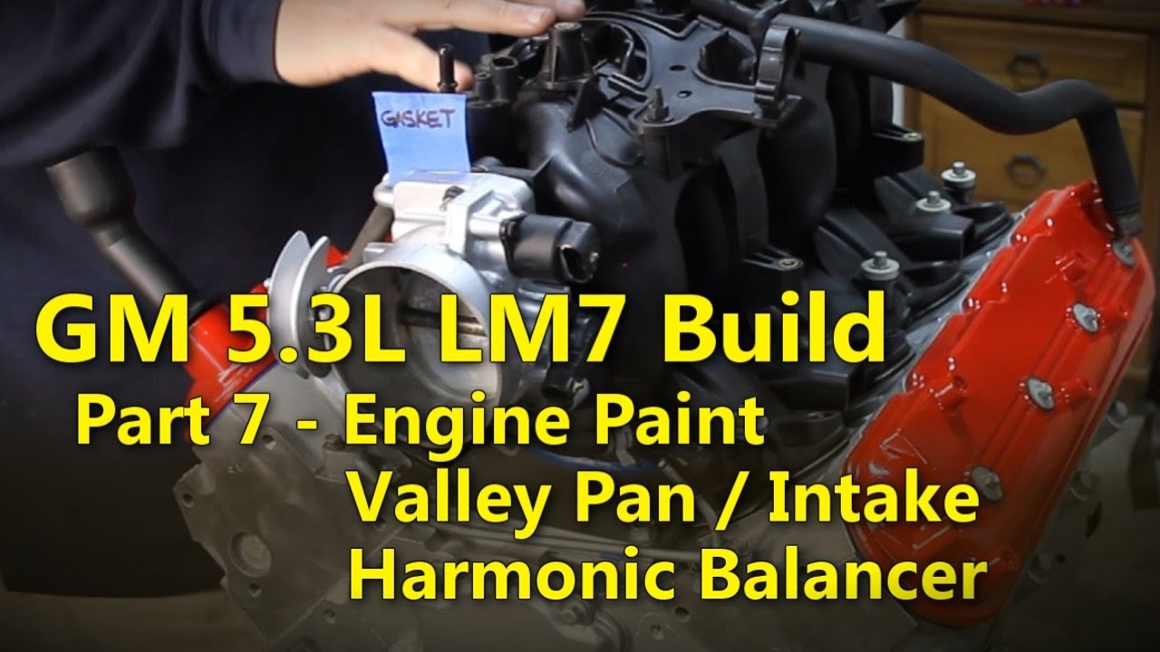 LS 5.3L Build Part 7 Paint / Intake / Balancer | Project Rowdy Ep011