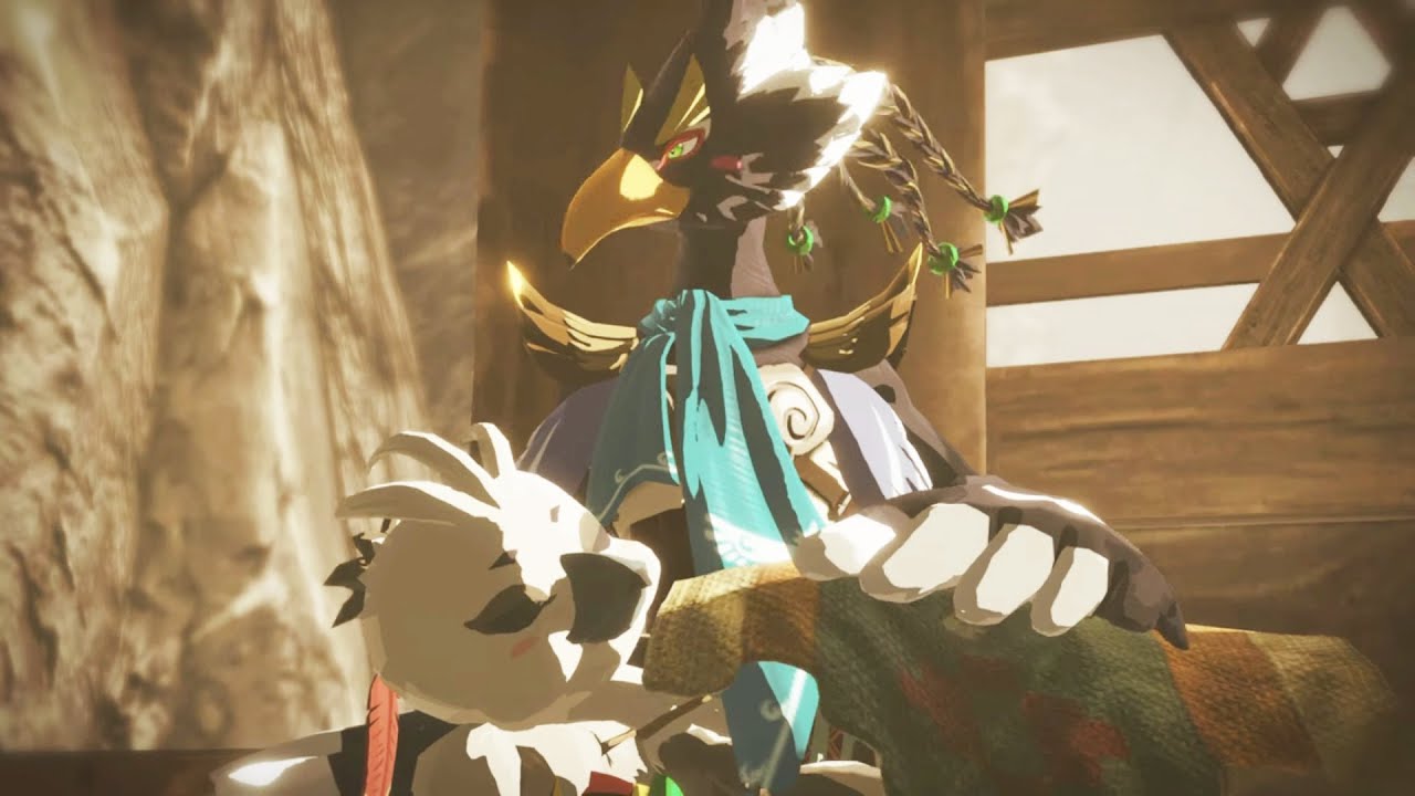 Revali is taking care of Tulin