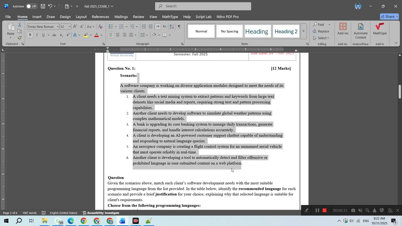 CS508 assignment 1 solution Fall 2015 | CS508 assignment 1 solution 2015 | CS508 Assignment 1 100%