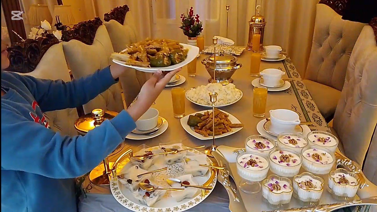 فطار وسفره رمضان 🌙 متوقعتش تطلع بالجمال ده طيرت من الفرح بيها