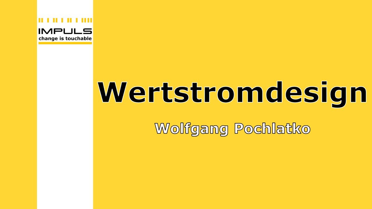 Lean Management Webinar - Wertstromdesign