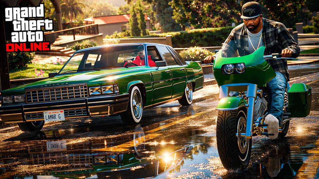 Fizemos as MISSÕES do FRANKLIN e do LAMAR no GTA ONLINE