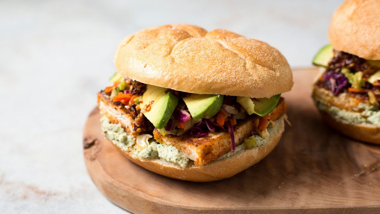 This Crispy Tofu Sandwich Is Crunchy in All the Right Ways