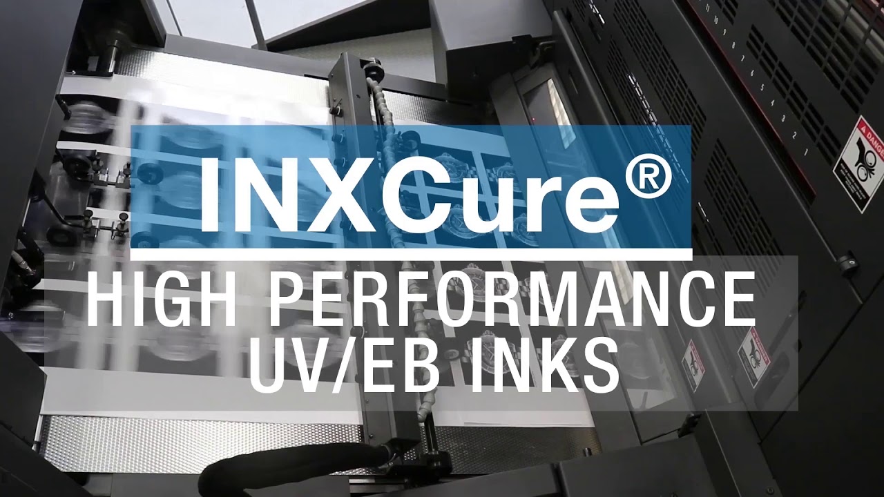 INXCure&trade; Energy Curable UV EB LED Hybrid Ink #INXCure