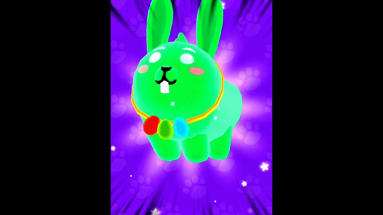I Got a Shiny White Bunny (Easter) Pet! 🐰✨ #pkxd #shorts #pkxdpet #shinypet #pkxduniverse