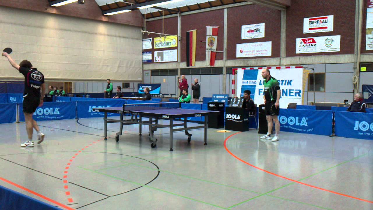 Pascal Tr&ouml;ger vs. Uwe Witte 2. Satz | TTC Altena ClubTV