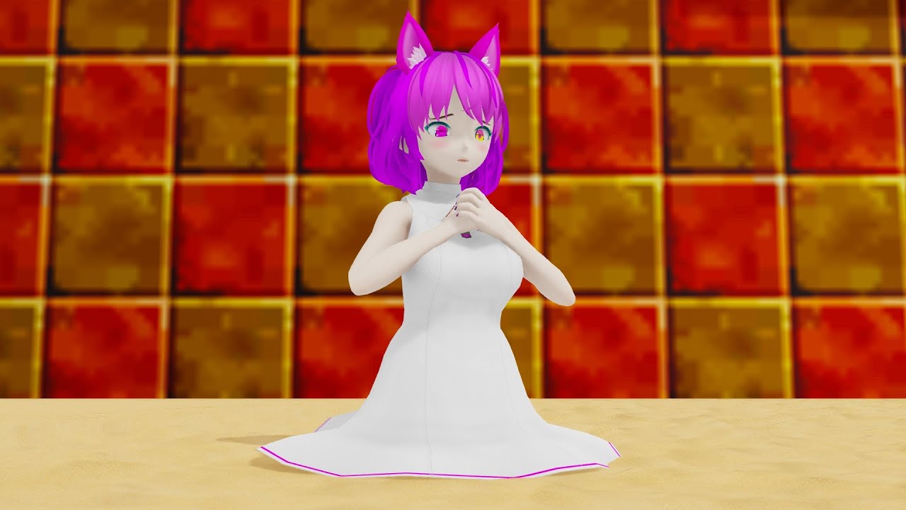 [Comm][Motion Reuse] Saki dozes off into danger (MMD Quicksand Animation)