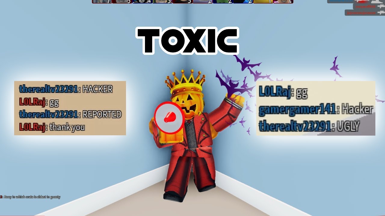 Toxic Player Called Me Hacker (Arsenal Roblox)