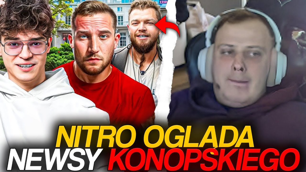NITRO OGLĄDA NEWSY KONOPSKIEGO [BUDDA, BOXDEL, WARDĘGA]