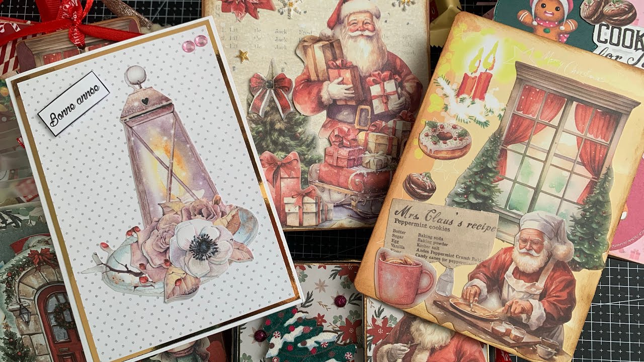 🧚‍♀️MAGNIFIQUE BAL DE SYLVIA ET MYRIAM🧚‍♀️MERCI LES FILLES 🥰💙🦋 #scrap #scrapbooking #noel