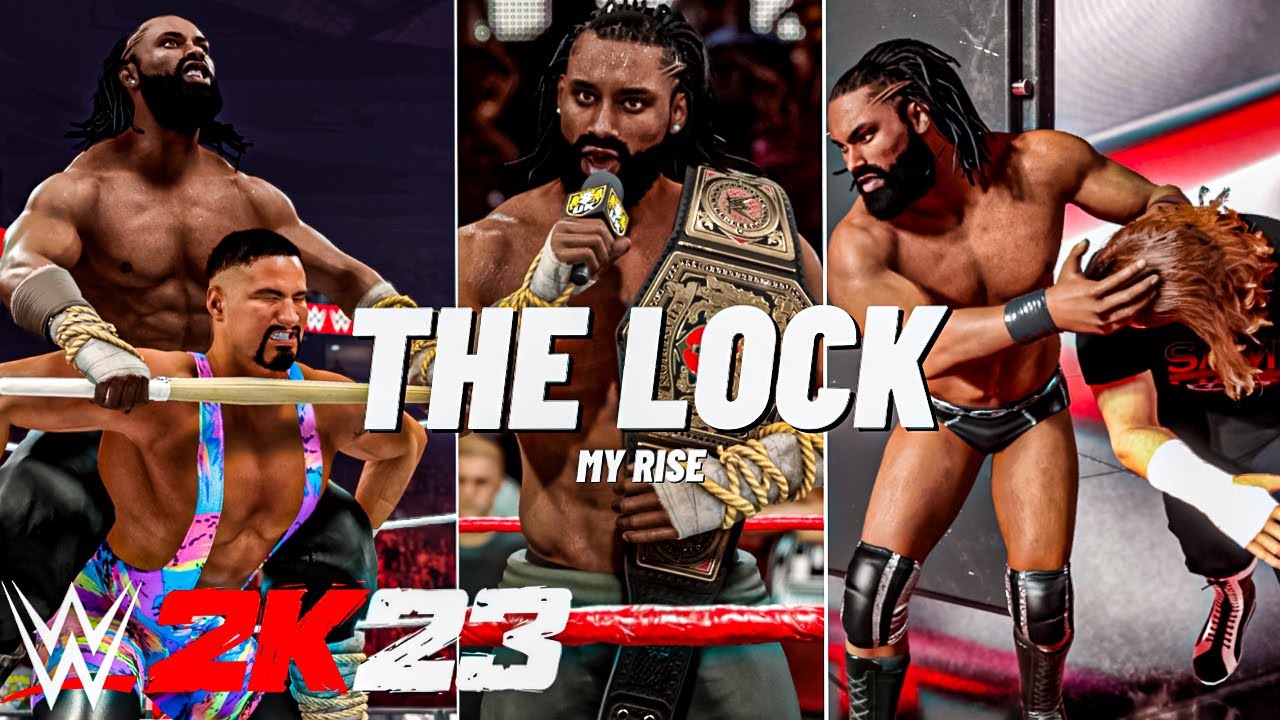 MyRISE: THE LOCK - MOVIE | WWE 2K23 | PS5 (4K HDR/60FPS)