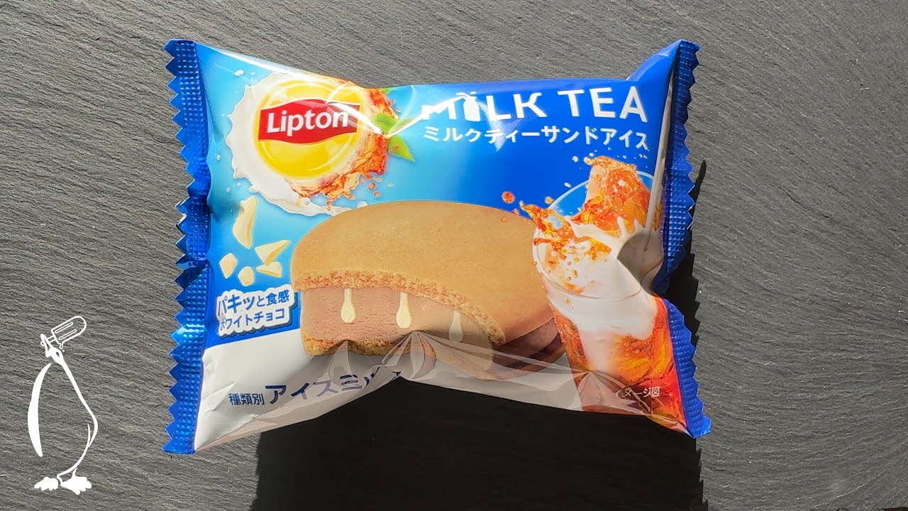 Lipton Milk Tea Sandwich Ice Cream / リプトン ミルクティーサンドアイス
