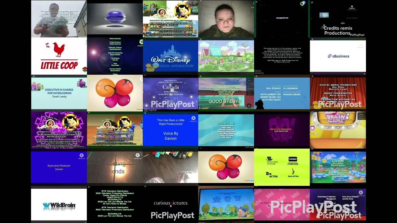 Credits remix song ￼