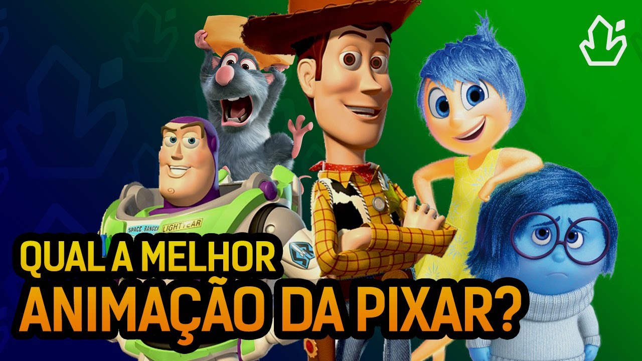 QUAIS AS 10 MELHORES ANIMAÇÕES DA PIXAR?